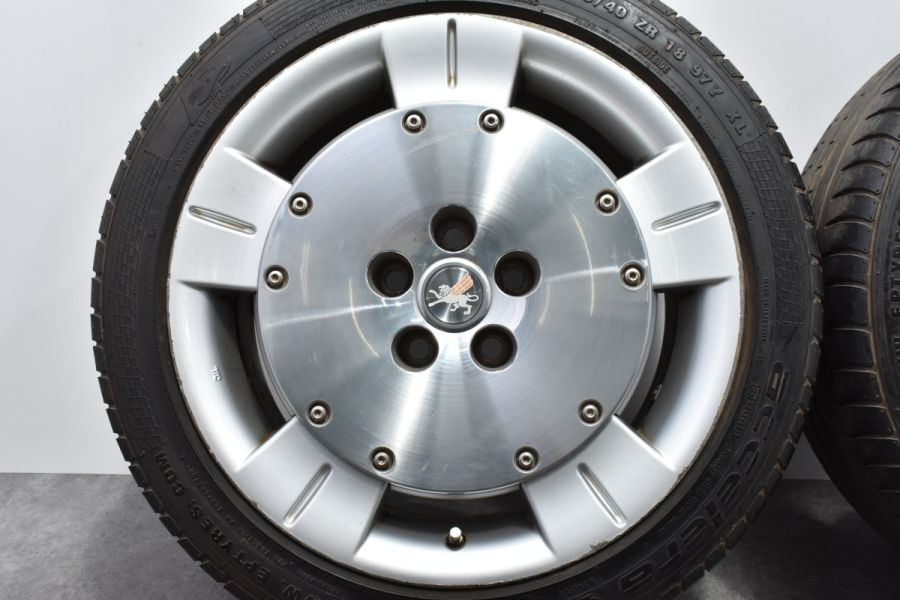 ☆トヨタ 40ソアラ 純正 ホイール 245/40R18 18×8J オフセット+45 PCD114.3 5穴 4本セット タイヤ付 BSポテンザ 残溝あり！ 18インチホイール 選べるデザイン [ソアラ UZZ40 純正サイズ