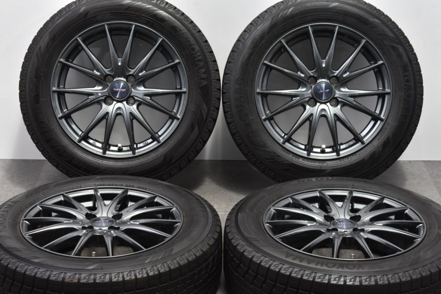 【美品 バリ溝】ライズ ロッキー用サイズ Weds VELVA SPORT2 16in 6J +40 PCD100 ヨコハマ アイスガード iG60  195/65R16 ガソリン車