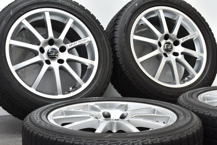 スポーツテクニック 17in 7.5J +37 PCD112 ヨコハマ アイスガード5 