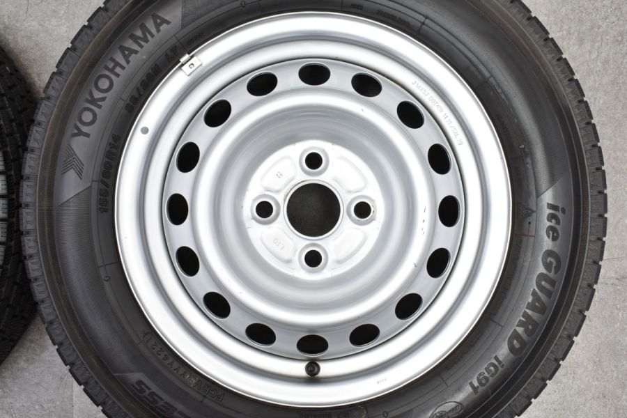 超バリ溝 2021年製】トヨタ プロボックス 純正 14in 5J +39 PCD100