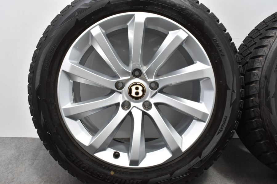 希少 美品】ベントレー ベンテイガ 純正 20in 9J +28 PCD130 ブリヂストン ブリザック DM-V2 275/50R20 BENTLEY  36A601025 スタッドレス 中古 スタッドレスタイヤホイールセット | パーツ販売ナンバーワン