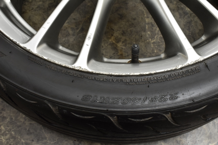 エンケイ製】ニッサン V36 スカイライン タイプS 純正 18in 7.5J