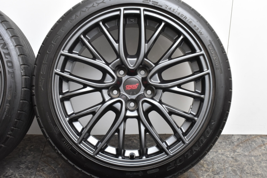 WRX STI VAB エンケイ 純正ホイール 4本セット 18インチ pcd