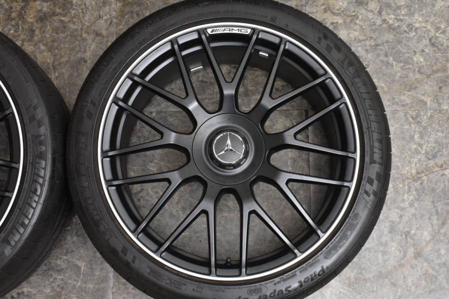 希少 鍛造品】メルセデスAMG GT-S 純正 19in 9J +61 20インチ 11J +68 PCD112 パイロットスーパースポーツ 265/35R19  295/30R20 MO 中古 タイヤホイールセット | パーツ販売ナンバーワン