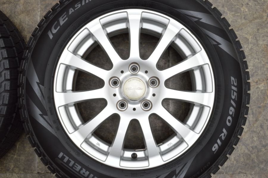 ラストラーダ　ピレリ アイス・アシンメトリコ215/60R16 スタッドレス4本セット 在庫有&frasl;2023年製)(4本価格) 215&frasl;60R16 99H XL ピレリ アイスゼロ