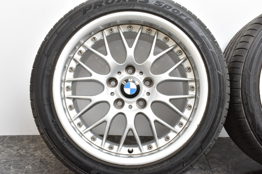 希少品 BBS製】BMW E39 5シリーズ 純正OP 17in 8J +20 9J +26 PCD120 ...