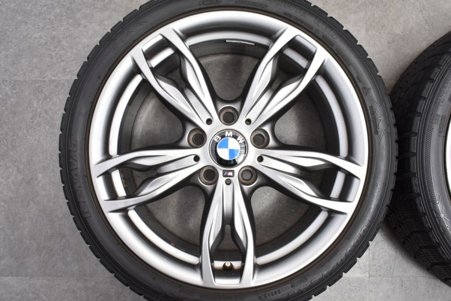 【正規品】BMW F20 1シリーズ 純正 18in 7.5J +45 8J +52 PCD120 グッドイヤー 225/40R18  255/35R18 ダブルスポーク436 E90 3シリーズ