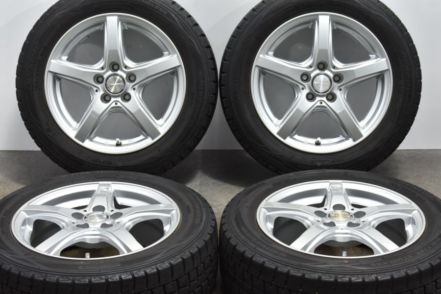 良好品】VIOLENTO 15in 6J +43 PCD100 ダンロップ ウィンターマックス 