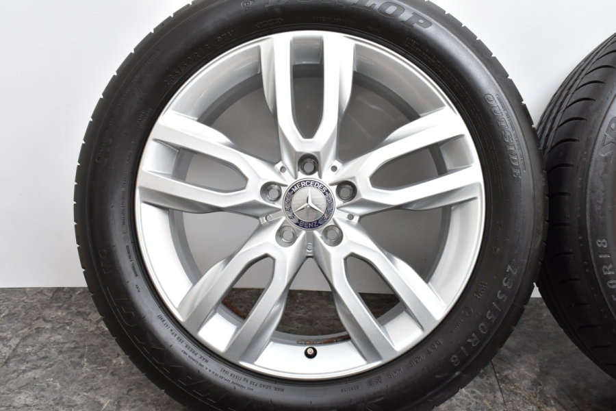 美品 メルセデスベンツGLA X156 純正ホイール タイヤ付 18インチ 単品 純正 ホイール 1本 メルセデス ベンツ GLA クラス X156 AMG