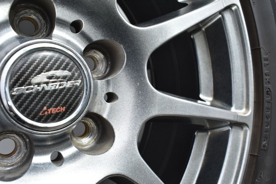 シュナイダー 16in 6.5J +48 PCD100 ブリヂストン ポテンザ S001 205