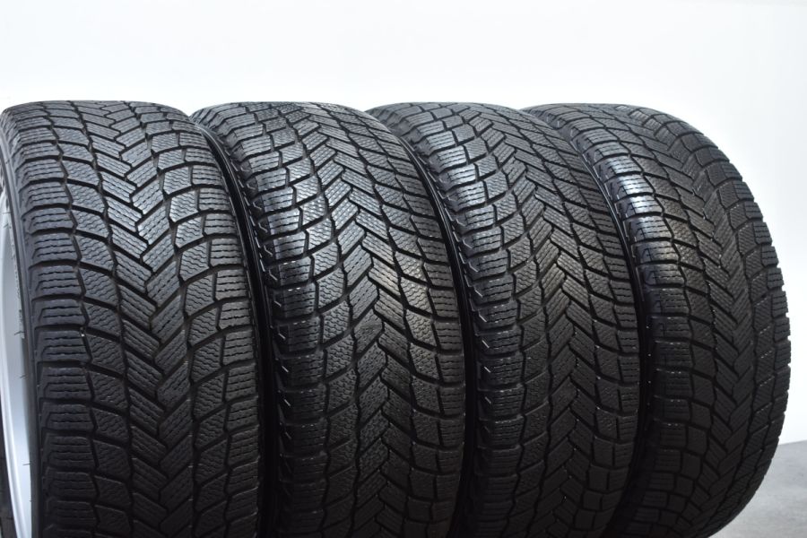 イボ付き 超バリ溝】エコフォルム 18in 7.5J +42 PCD114.3 ミシュラン