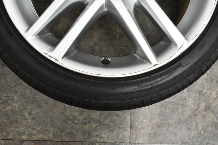 200系クラウンアスリート 後期 純正ホイール 225/45R18 4本