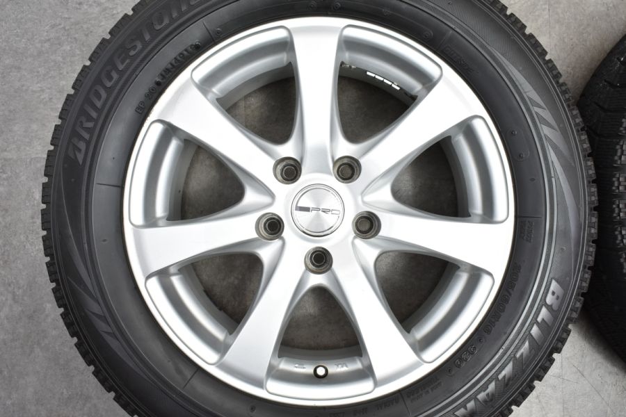 程度良好品】PRD 16in 6.5J +45 PCD114.3 ブリヂストン ブリザック VRX 