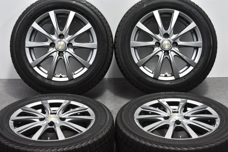 美品】GRASS 15in 5.5J +42 PCD100 ヨコハマ アイスガード iG52C 175/65R15 アクア ヴィッツ フィールダー  トヨタ専用設計 中古 スタッドレスタイヤホイールセット | パーツ販売ナンバーワン