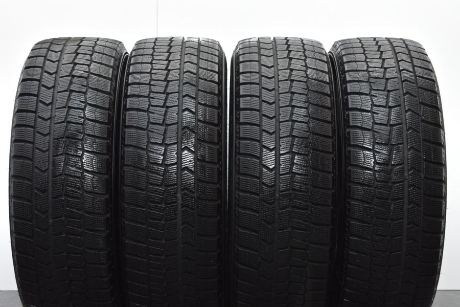 超バリ溝】DUFACT DS9 16in 6.5J +48 PCD100 ダンロップ ウインター