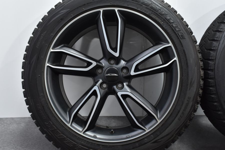 ボルボ専用設計品】ACE SCORPIO 19in 8J +48 PCD108 ブリヂストン ブリザック DM-V1 235/55R19 VOLVO  XC60 XC90 中古 スタッドレスタイヤホイールセット | パーツ販売ナンバーワン