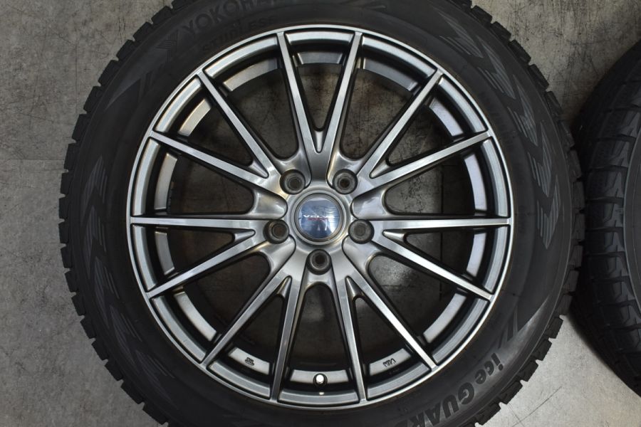 程度良好品】Weds VELVA SPORT 18in 7J +48 PCD114.3 ヨコハマ アイス