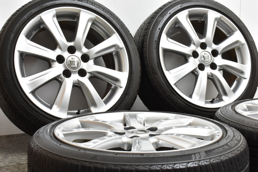 トヨタ純正 18インチ 8J +45 200系　クラウン 215/45R18 トヨタ純正 18インチ 8J +45 200系 クラウン 215/45R18 - メルカリ