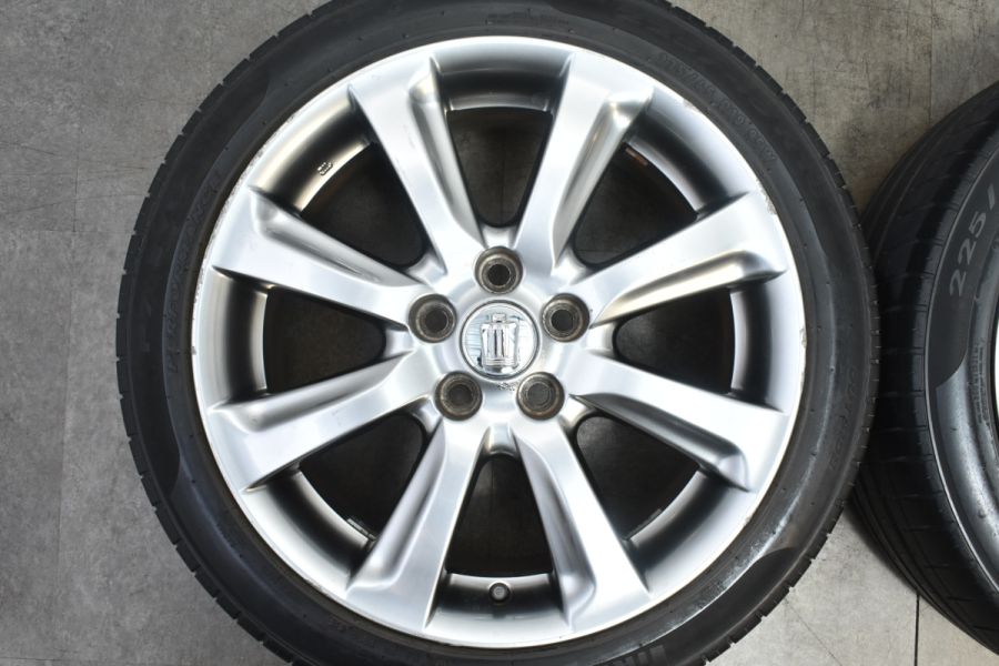 200系クラウン純正ホイール18インチ 5穴 PCD114.3小さなキズスレ有り