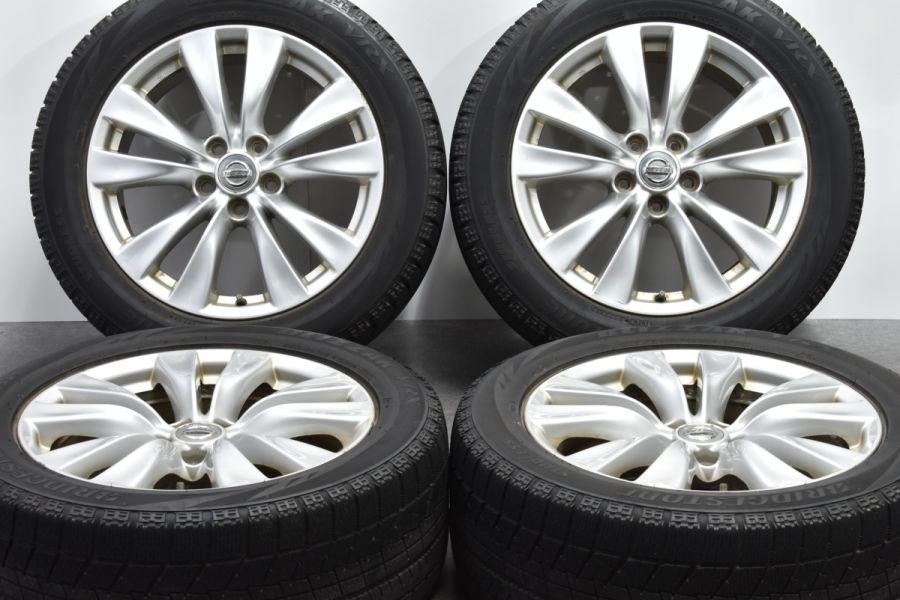 大特価】ニッサン Y51 フーガ 純正 18in 8J +43 PCD114.3 ブリヂストン ブリザック VRX 245/50R18 ホイールのみ可  シーマ 流用 中古 スタッドレスタイヤホイールセット | パーツ販売ナンバーワン