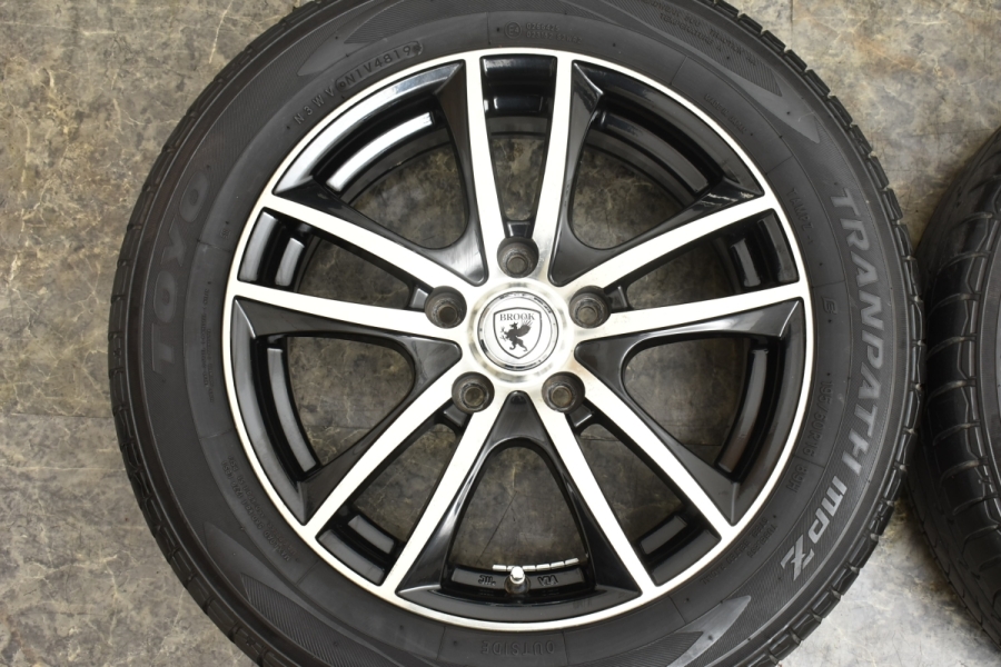 大特価】BROOK 16in 6.5J +48 PCD114.3 トーヨー トランパス mpZ 195
