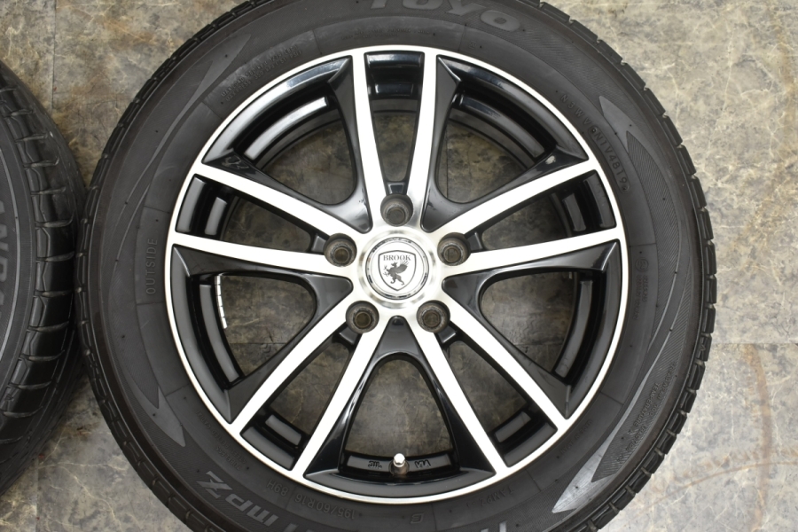 大特価】BROOK 16in 6.5J +48 PCD114.3 トーヨー トランパス mpZ
