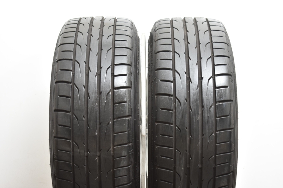 【美品 軽量ホイール】ENKEI PerformanceLine PF01 17in 8J +35 PCD100 ダンロップ ディレッツァ DZ102  215/45R17 GR86 86 プリウス BRZ