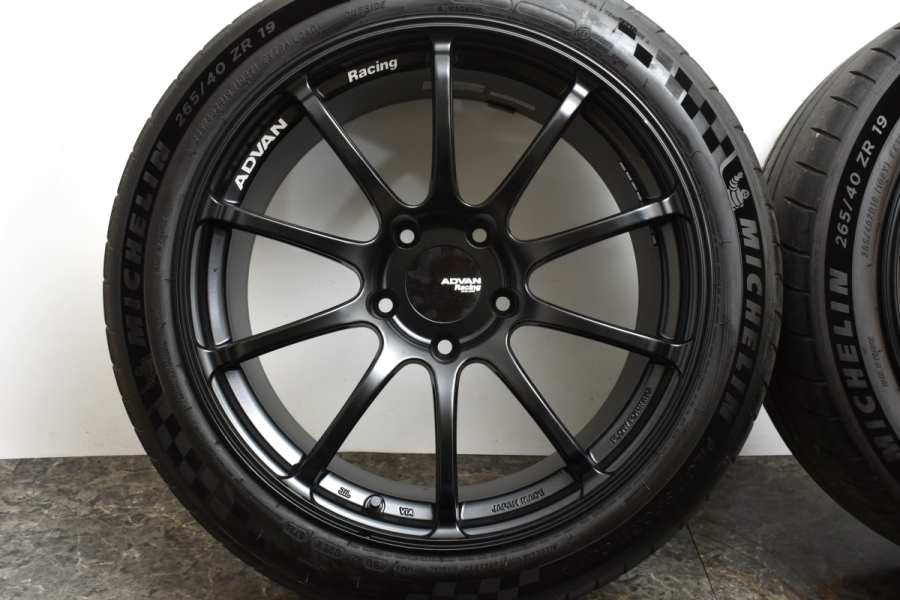 ポルシェ専用設計】ADVAN Racing RS2 19in 8.5J +52 10J +40 PCD130