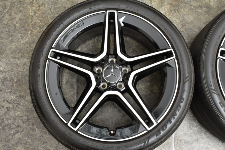 7番 メルセデス・ベンツ AMG 19インチ ホイール 新車外し品 美品】メルセデスベンツ W206 Cクラス AMGライン 純正 18in