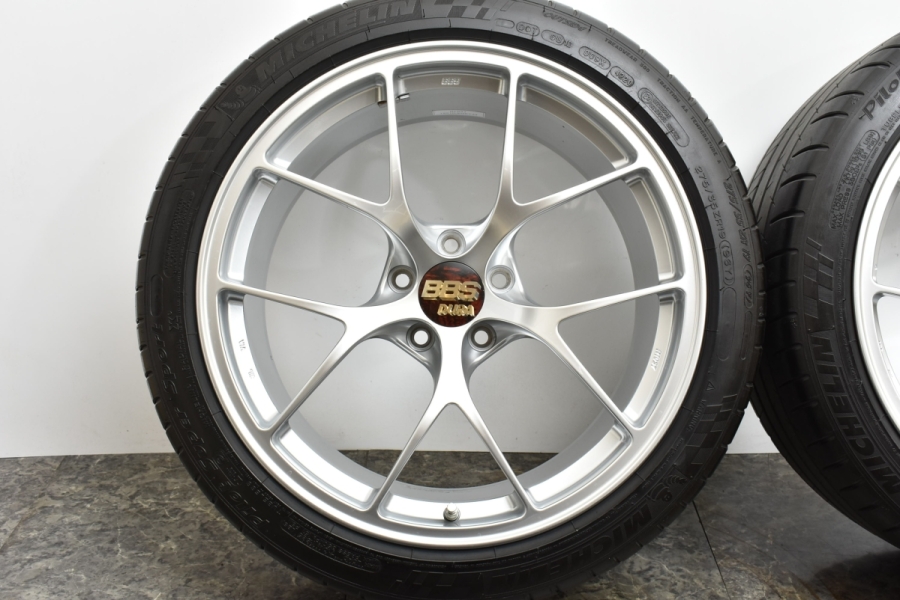 超超ジュラルミン 鍛造】BBS RI-D 19in 9.5J +45 10J +33 PCD114.3 ミシュラン 255/35R19  275/35R19 RI021 RI037 レクサス GS-F RC-F 中古 タイヤホイールセット | パーツ販売ナンバーワン