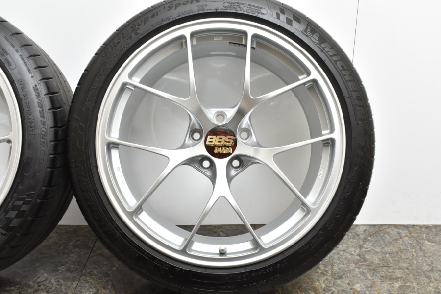 超超ジュラルミン 鍛造】BBS RI-D 19in 9.5J +45 10J +33 PCD114.3 ミシュラン 255/35R19  275/35R19 RI021 RI037 レクサス GS-F RC-F 中古 タイヤホイールセット | パーツ販売ナンバーワン