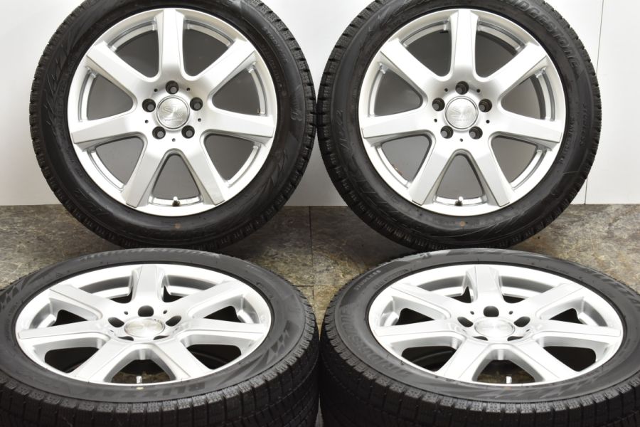 超バリ溝 イボ付き】スポーツテクニック 17in 7.5J +33 PCD112 ブリヂストン ブリザック VRX2 245/45R17 ベンツ  C218 W212 W211 中古 スタッドレスタイヤホイールセット | パーツ販売ナンバーワン