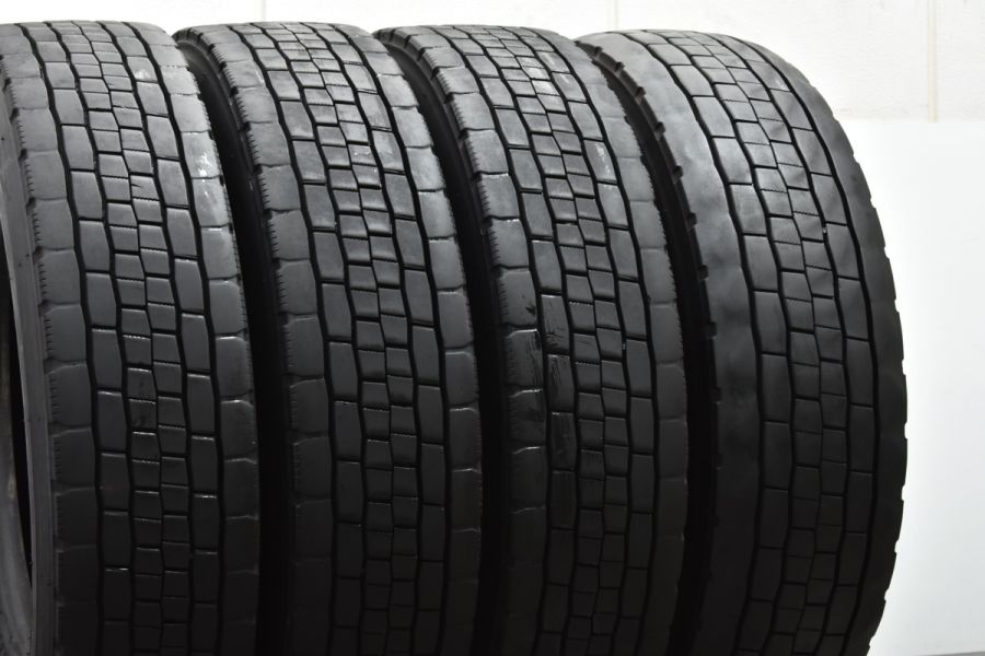 【トラック用 オールシーズンタイヤ】DECTES SP680 snow 295/80R22.5 4本セット 153/150J 2021年製  チューブレス ダンプ トレーラー