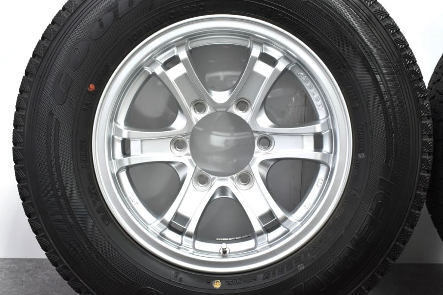 美品 ハイエース専用設計品】Weds キーラー フォース 15in 6J +33 