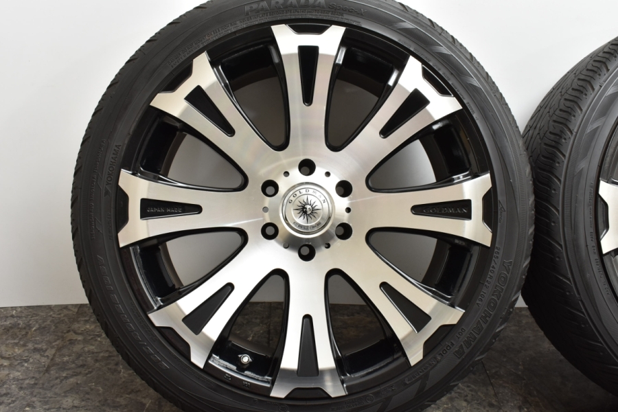 【通販 人気】 大口径 カスタム用に】ゴールドマンクルーズ TITAN MONOBLOCK タイヤ・ホイール