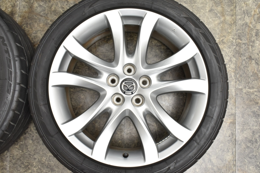 アテンザ純正アルミ4本セット バリ溝