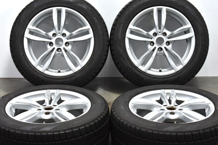 BMW専用設計品】MAK LUFT 17in 7.5J +54 PCD112 ピレリ アイスアシンメトリコ 225/55R17 X1 F48 X2  F39 ドレスアップ用に 中古 スタッドレスタイヤホイールセット | パーツ販売ナンバーワン