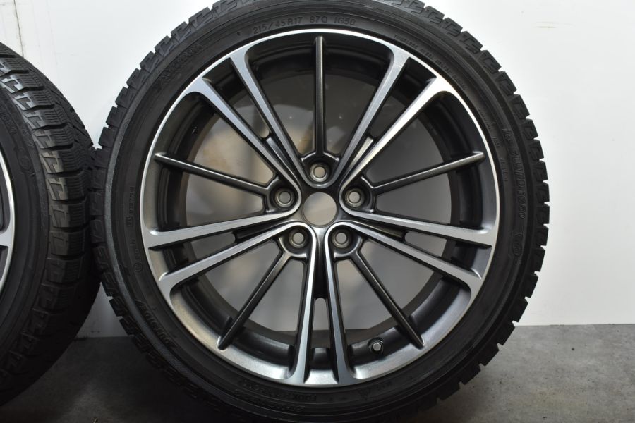 美品】スバル BRZ 純正 17in 7J +48 PCD100 ヨコハマ アイスガード 
