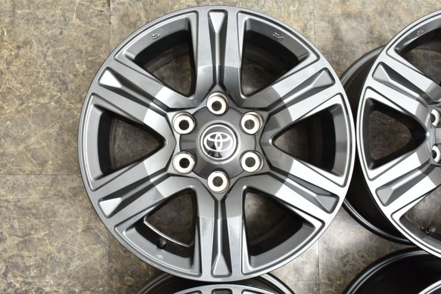 新車外し品】トヨタ 125 ハイラックス Z 純正 17in 7.5J +30 PCD139.7