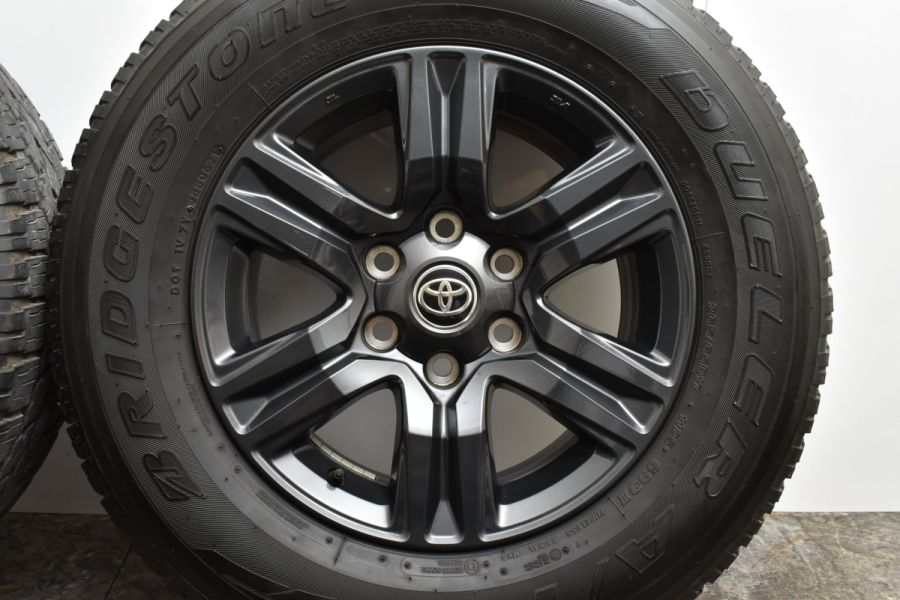 美品】トヨタ 125系 ハイラックス Z 純正 17in 7.5J +30 PCD139.7 