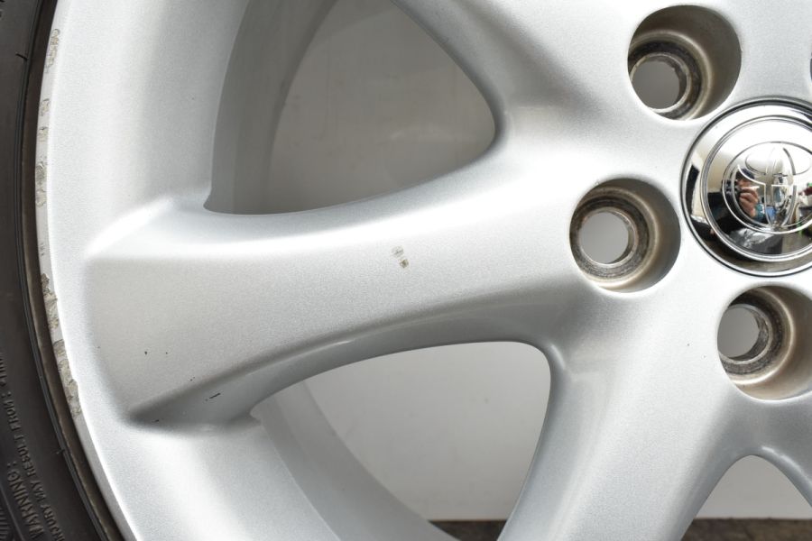 大特価】トヨタ 10 ウィッシュ 純正 17in 7J +45 PCD100 グッドイヤー