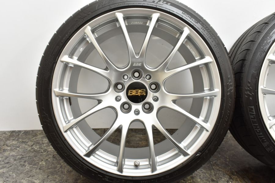 鍛造品】BBS RE-V 19in 8.5J +32 9.5J +37 PCD120 RE044 RE045 ミシュラン パイロットスポーツ  235/35R19 265/30R19 3シリーズ4シリーズ 中古 タイヤホイールセット | パーツ販売ナンバーワン