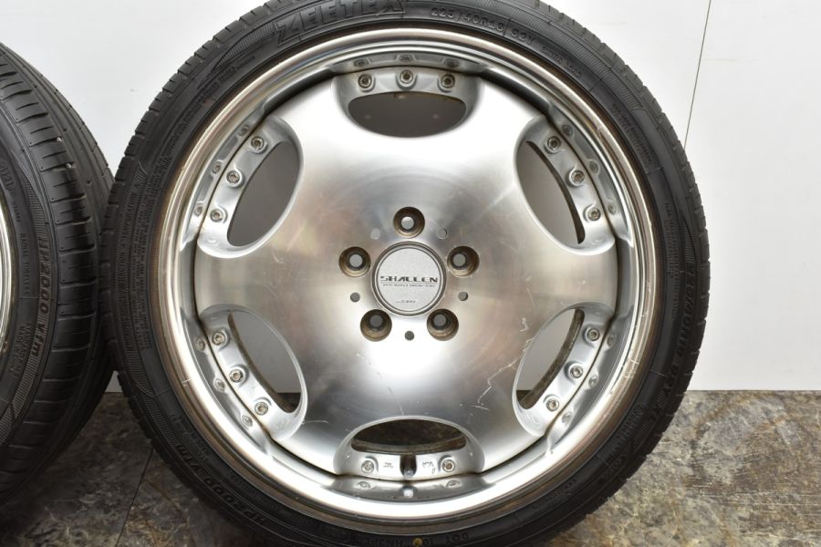 ドレスアップ用に】共豊 AME シャレン 18in 7.5J +48 PCD114.3