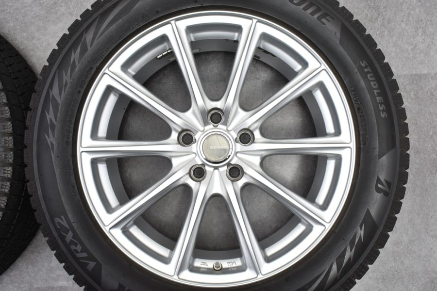 程度良好品】エコフォルム 18in 7.5J +42 PCD114.3 ブリヂストン ブリザック VRX2 245/50R18 シーマ フーガ  プラウディア 中古 スタッドレスタイヤホイールセット | パーツ販売ナンバーワン