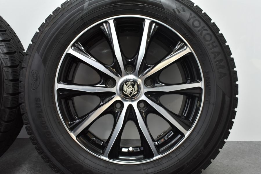 程度良好品】Weds RIZLEY MG 15in 6J +53 PCD114.3 ヨコハマ 程度良好品】Weds RIZLEY MG 15in 6J +53 PCD114.3 ヨコハマ