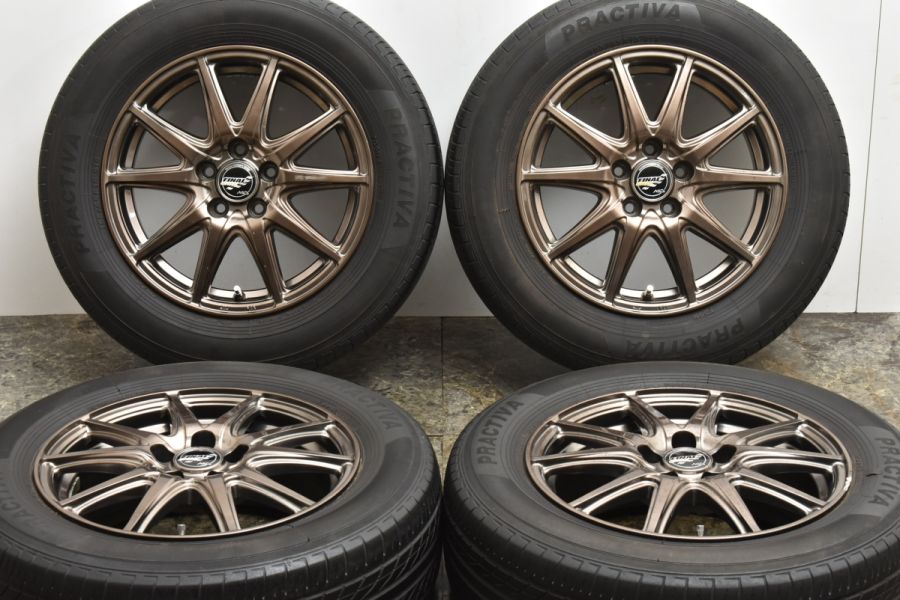 大特価】ファイナルスピード GR-Volt 15in 6J +45 PCD100 プラクティバ 195/65R15 プリウス カローラスポーツ ウィッシュ  アリオン 中古 タイヤホイールセット | パーツ販売ナンバーワン