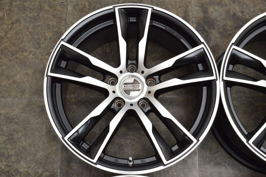 程度良好品】ケレナーズ ジュニア E5 18in 8J +40 PCD120 4本