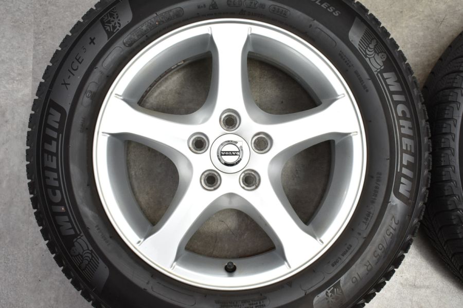 正規品】ボルボ V60 S60 純正 16in 7J +40 PCD108 ミシュラン X-ICE3+ 215/65R16 品番:30794836  VOLVO ノーマル戻し 交換用 中古 スタッドレスタイヤホイールセット | パーツ販売ナンバーワン