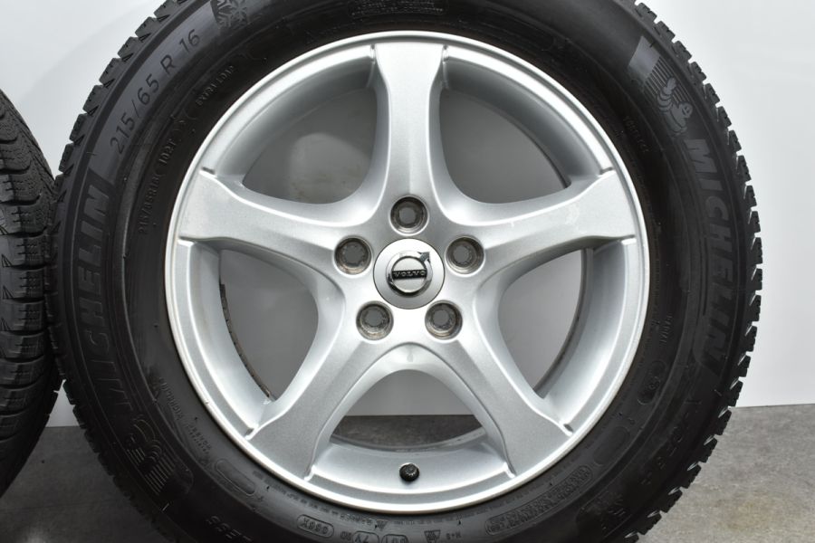 正規品】ボルボ V60 S60 純正 16in 7J +40 PCD108 ミシュラン X-ICE3+ 215/65R16 品番:30794836  VOLVO ノーマル戻し 交換用 中古 スタッドレスタイヤホイールセット | パーツ販売ナンバーワン