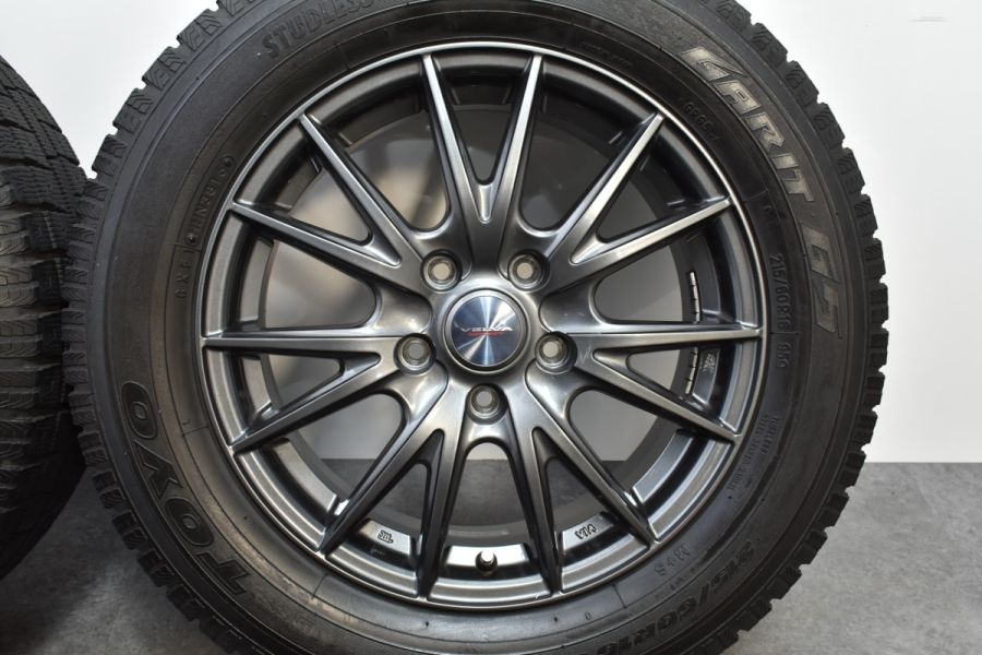 Weds VELVA SPORTS ホイール4本 15x6J PCD114.3 TRD アルミホイール Weds VELVA SPORT 15インチ 4本セット 1台分